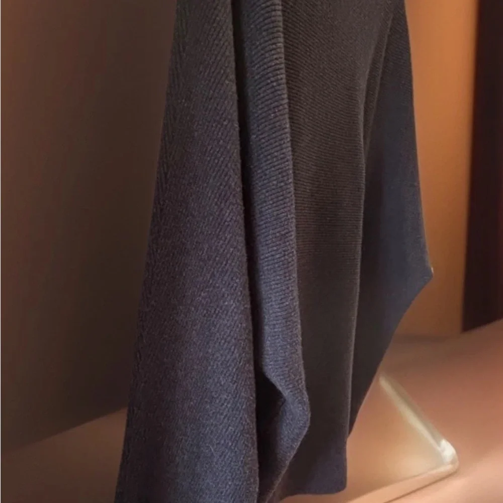 Ralph Lauren Women’s Cotton Blend Charcoal Grey Sweater Tunic size 3X - Picture 2 of 11